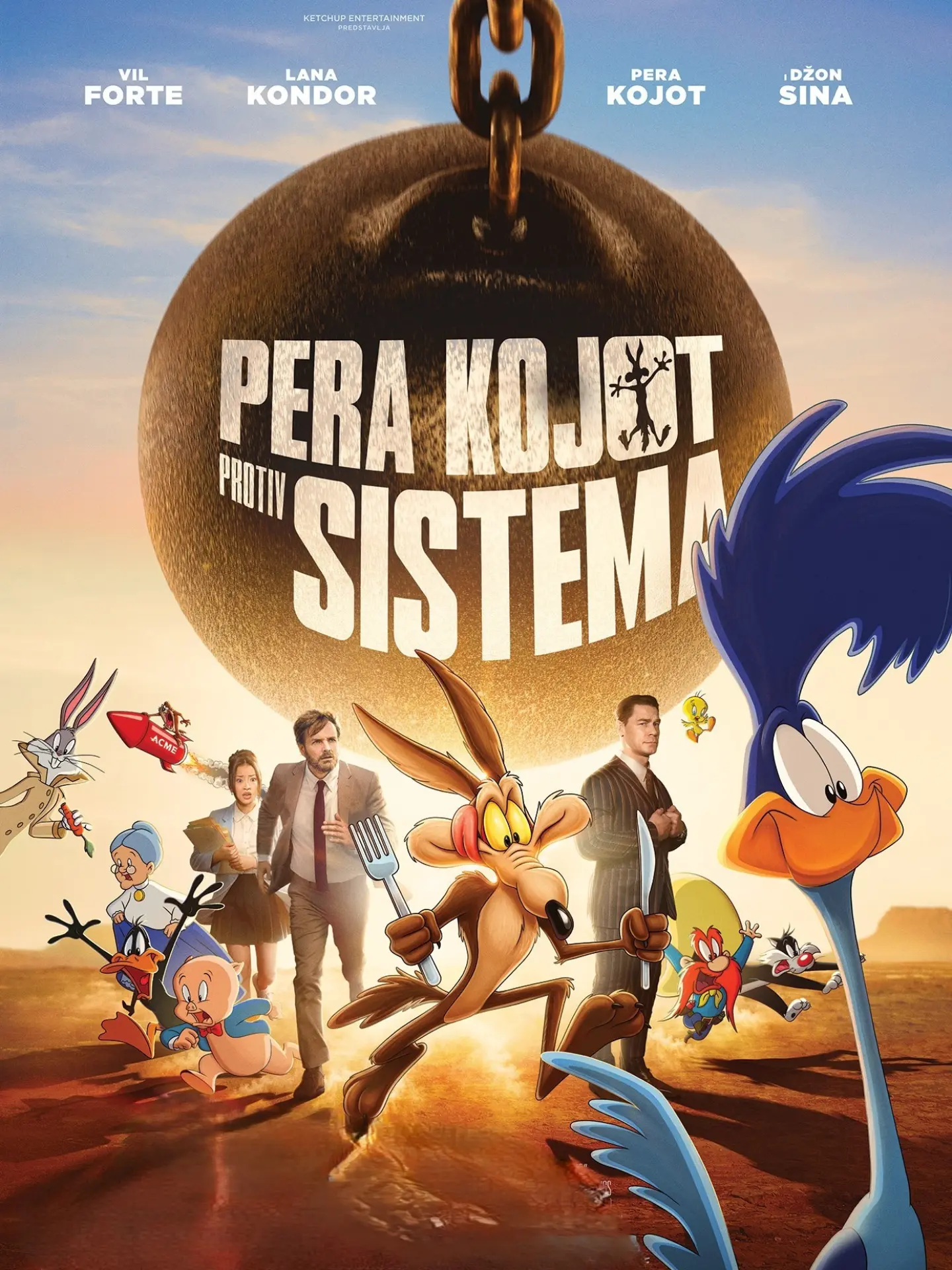 Sinhronizovani animirani film „Pera Kojot protiv sistema/Coyote vs. Acme", KIC 'Budo Tomović'