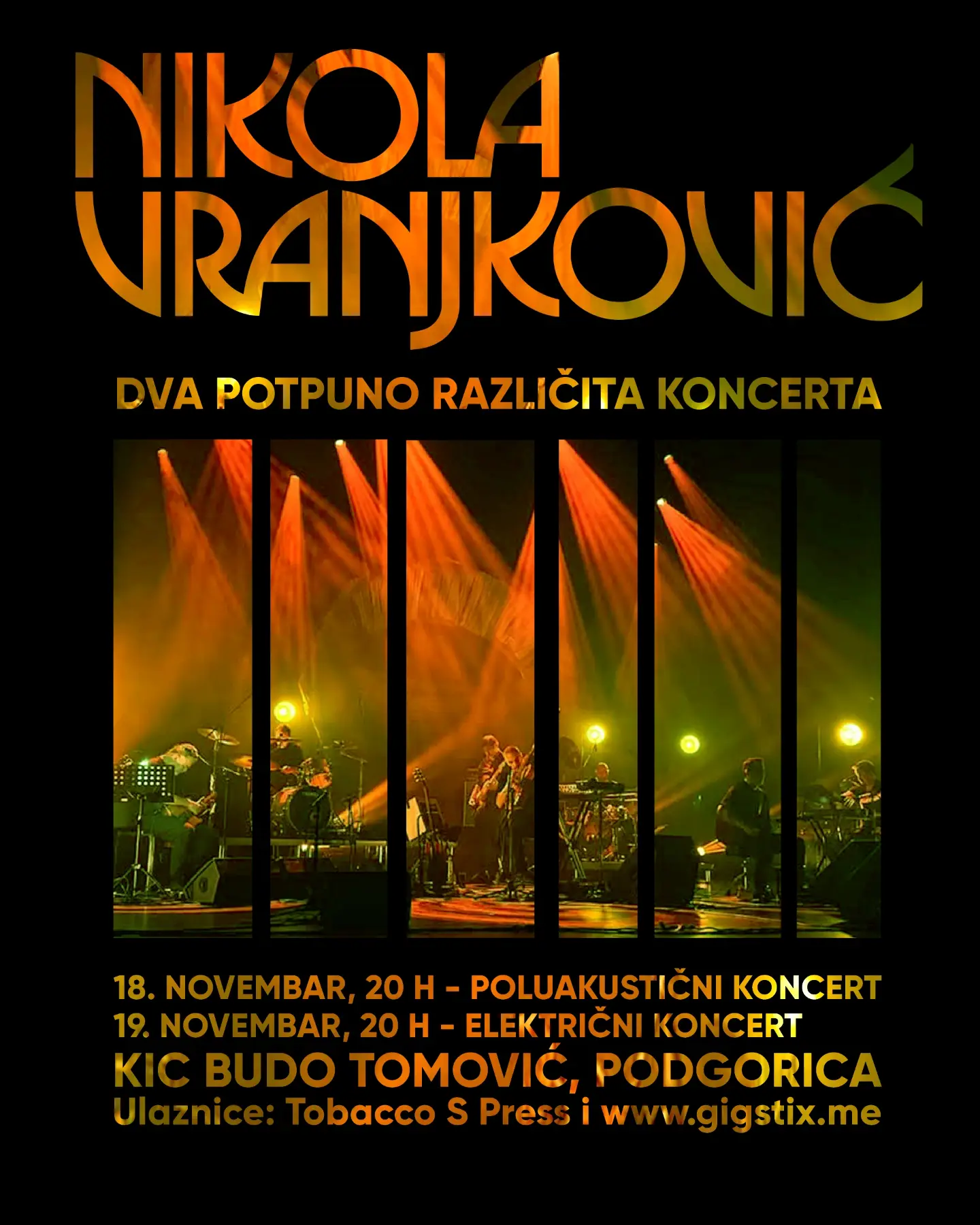 Nikola Vranjković - Poluakustični koncert, KIC Budo Tomović