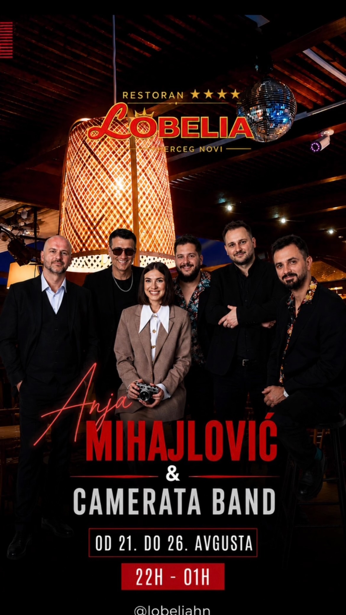 Anja Mihajlović & Camerata Band, Restoran Lobelia