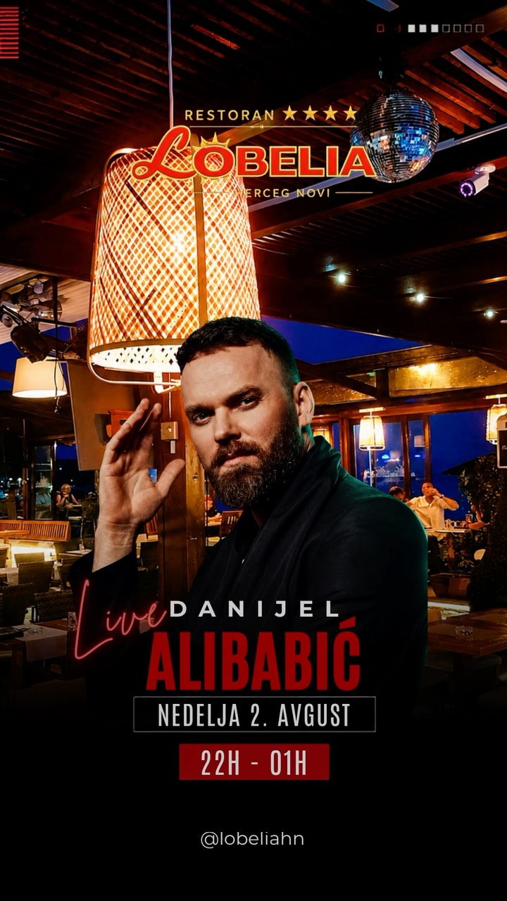 Danijel Alibabić - Live Nastup