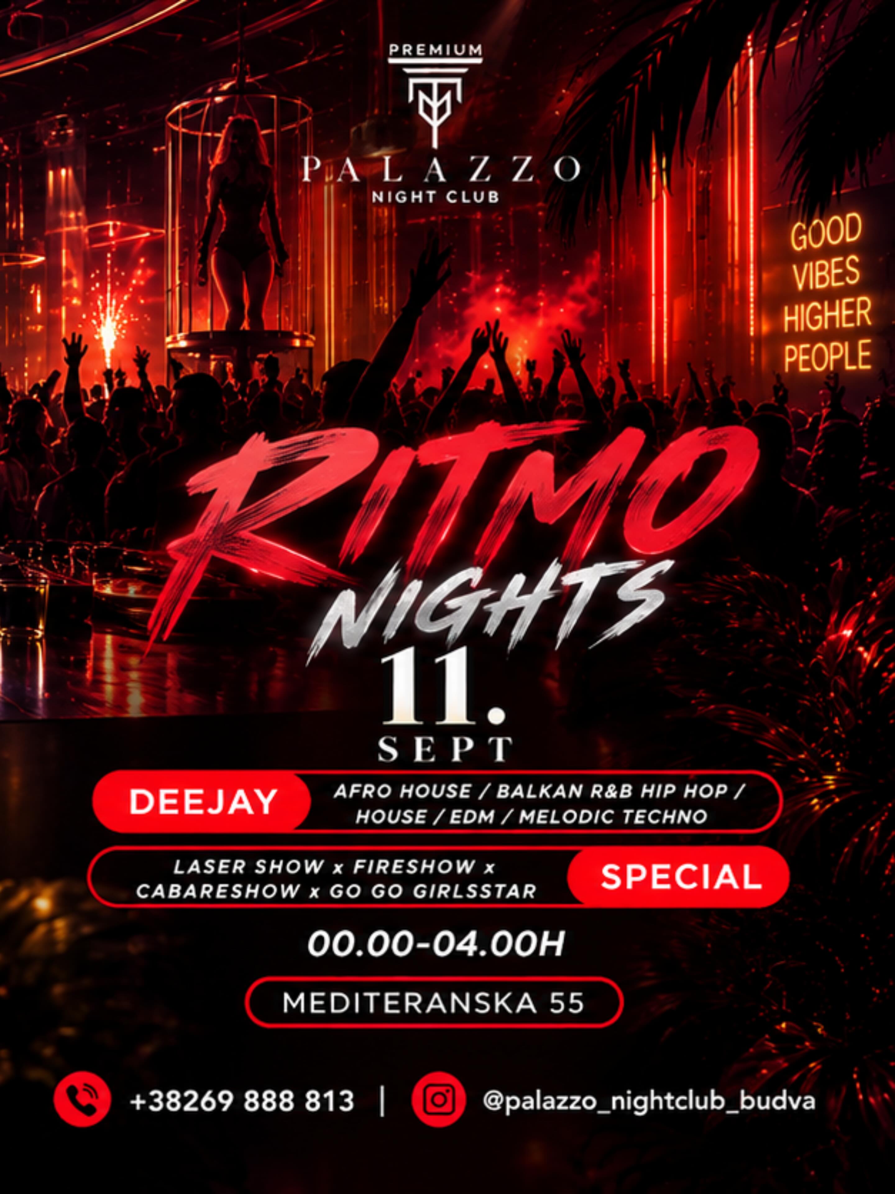 Palazzo Night Club Party, Palazzo Night Club