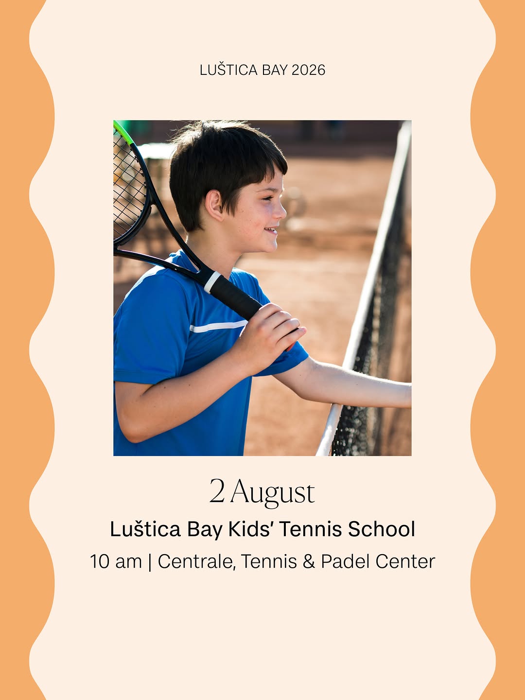 Lustica Bay Kids' Tennis School