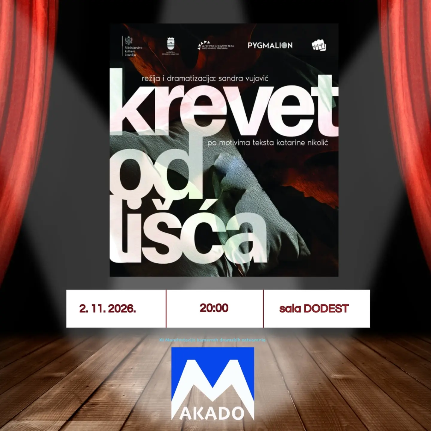 Krevet od liśča, KIC 'Budo Tomović'