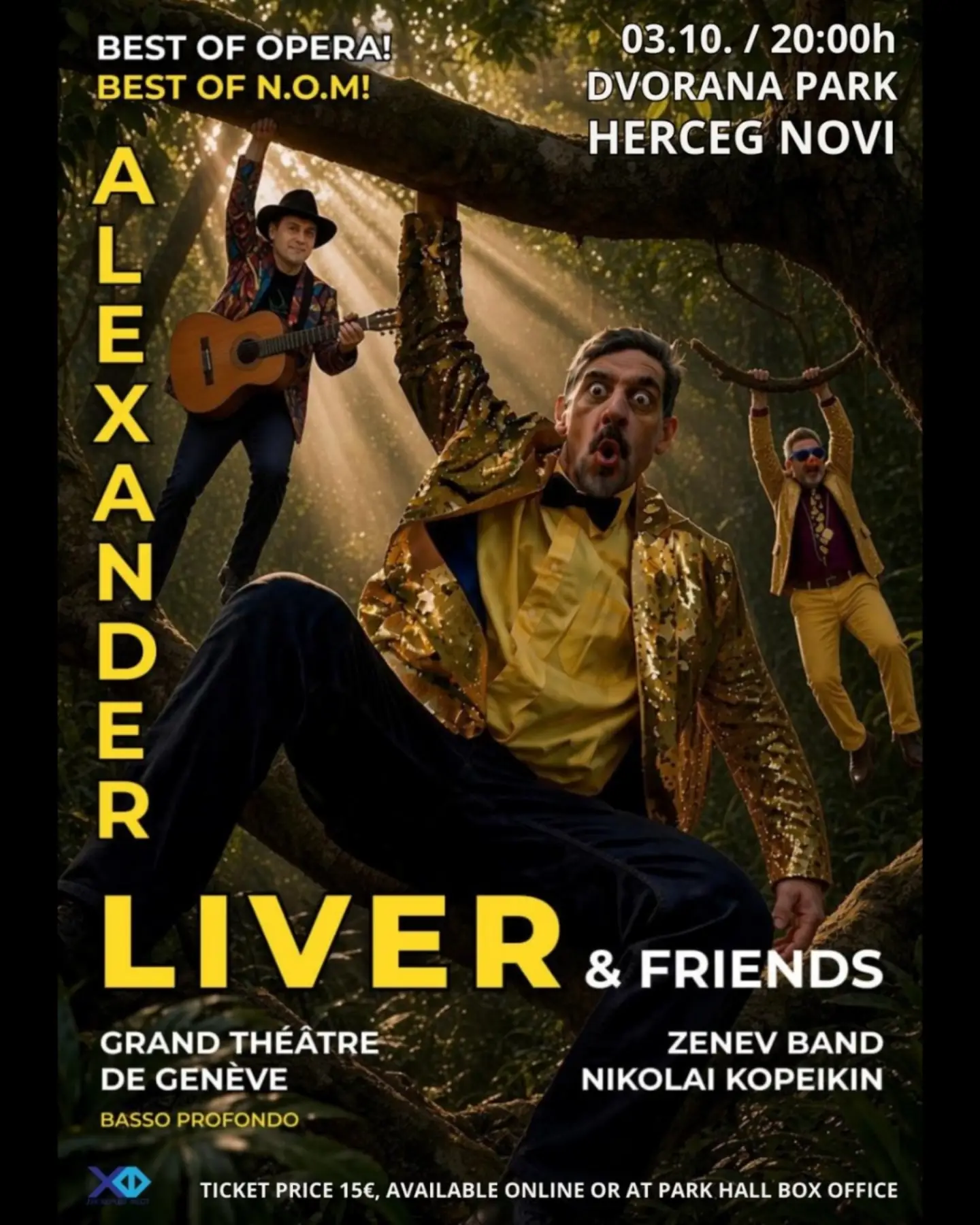Best of Opera / Best of NOMI -- Alexander Liver & Friends, Dvorana Park