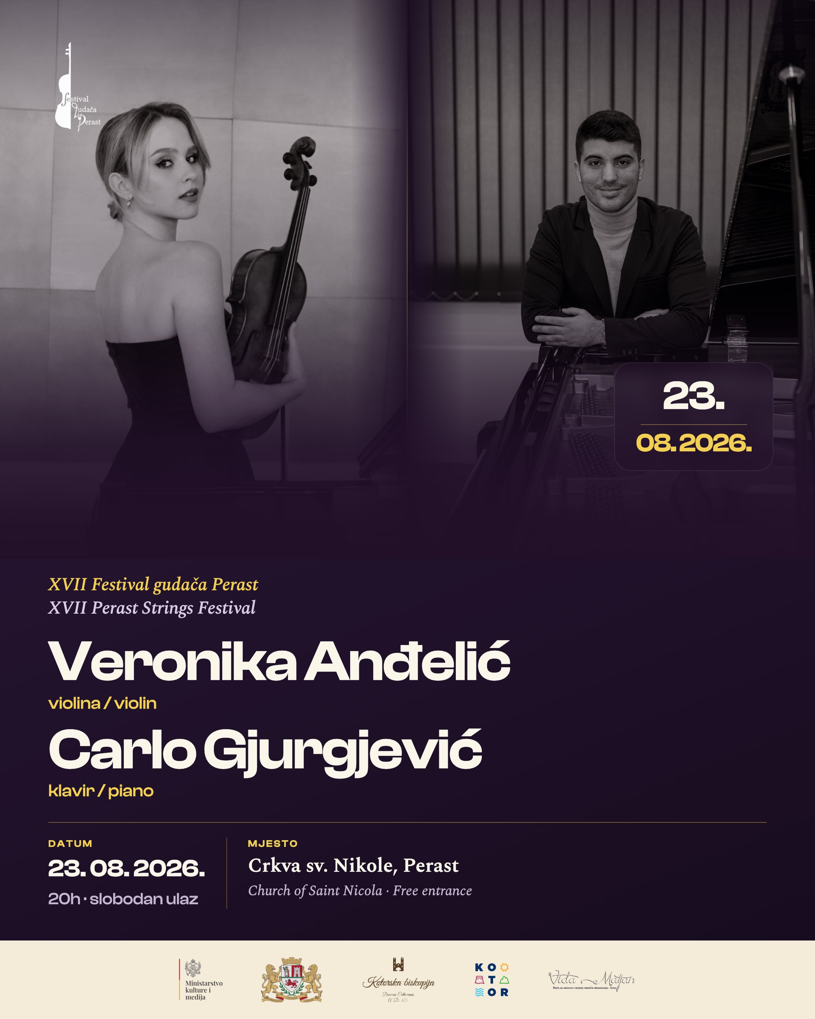XVII Festival gudača Perast / XVII Perast Strings Festival