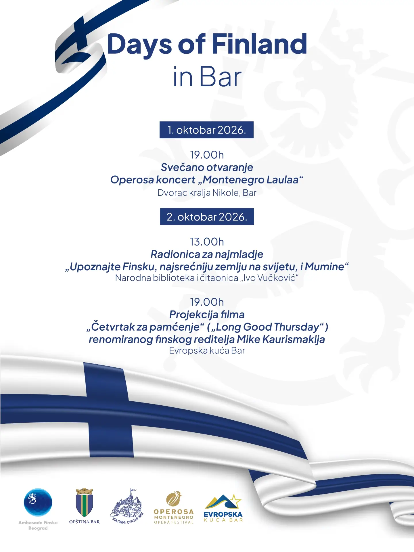 Svečano otvaranje: Operosa koncert "Montenegro Laulaa", Dvorac Kralja Nikole