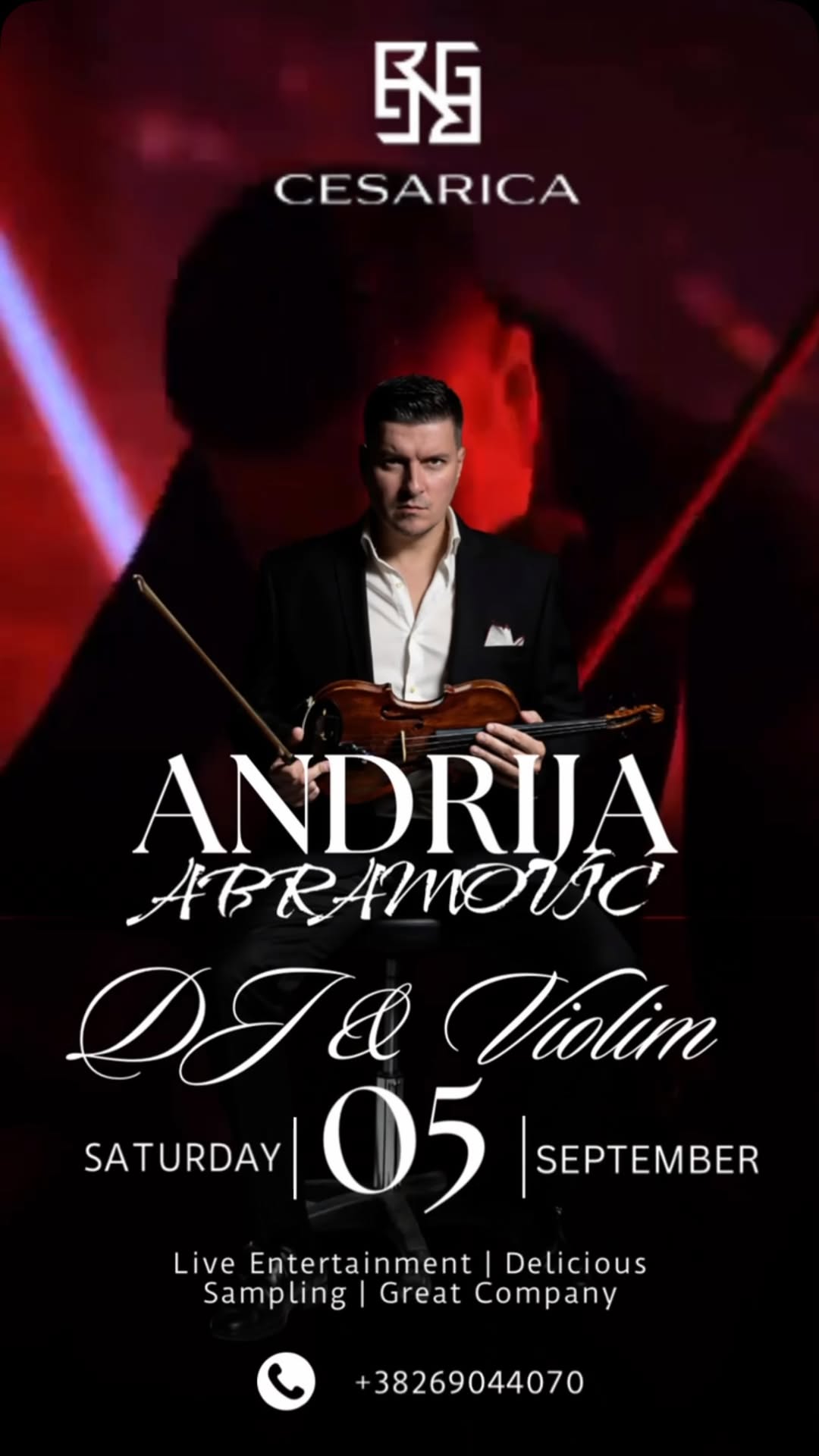 Andrija Abramovic DJ & Violin Concept, Cesarica