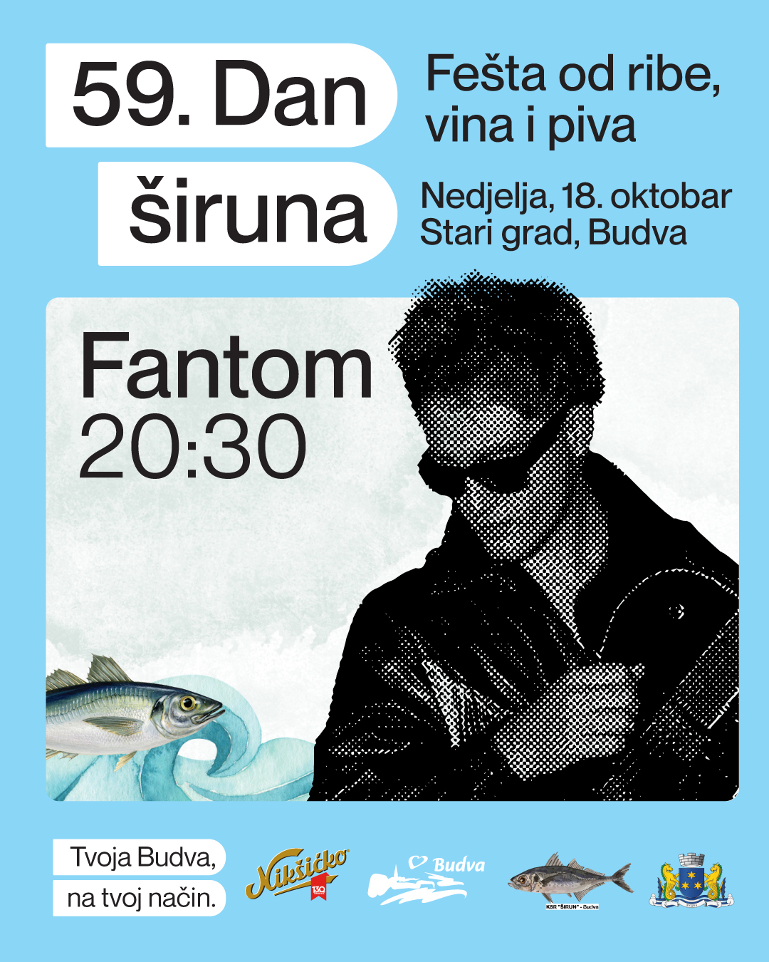 Fantom -- koncert (59. Dan širuna), Stari grad, Budva