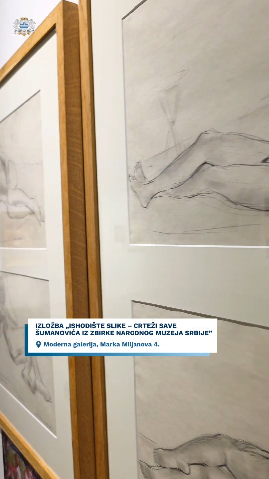 Ishodište slike - Crteži Save Šumanovića iz zbirke Narodnog muzeja Srbije, Moderna galerija