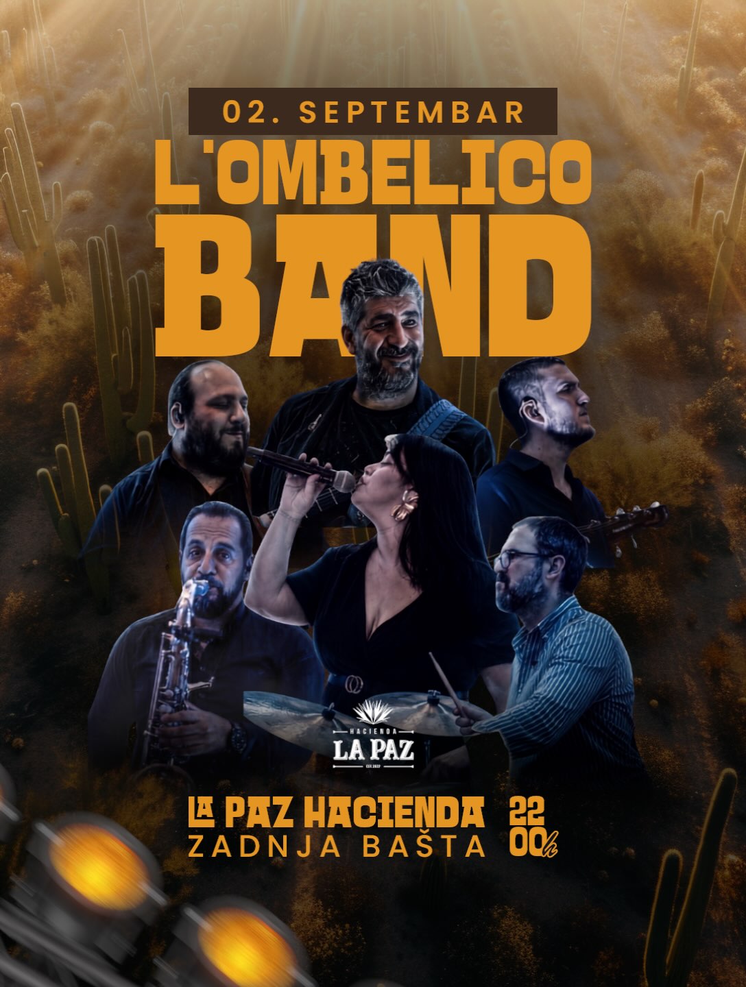 Lombelic band, La Paz
