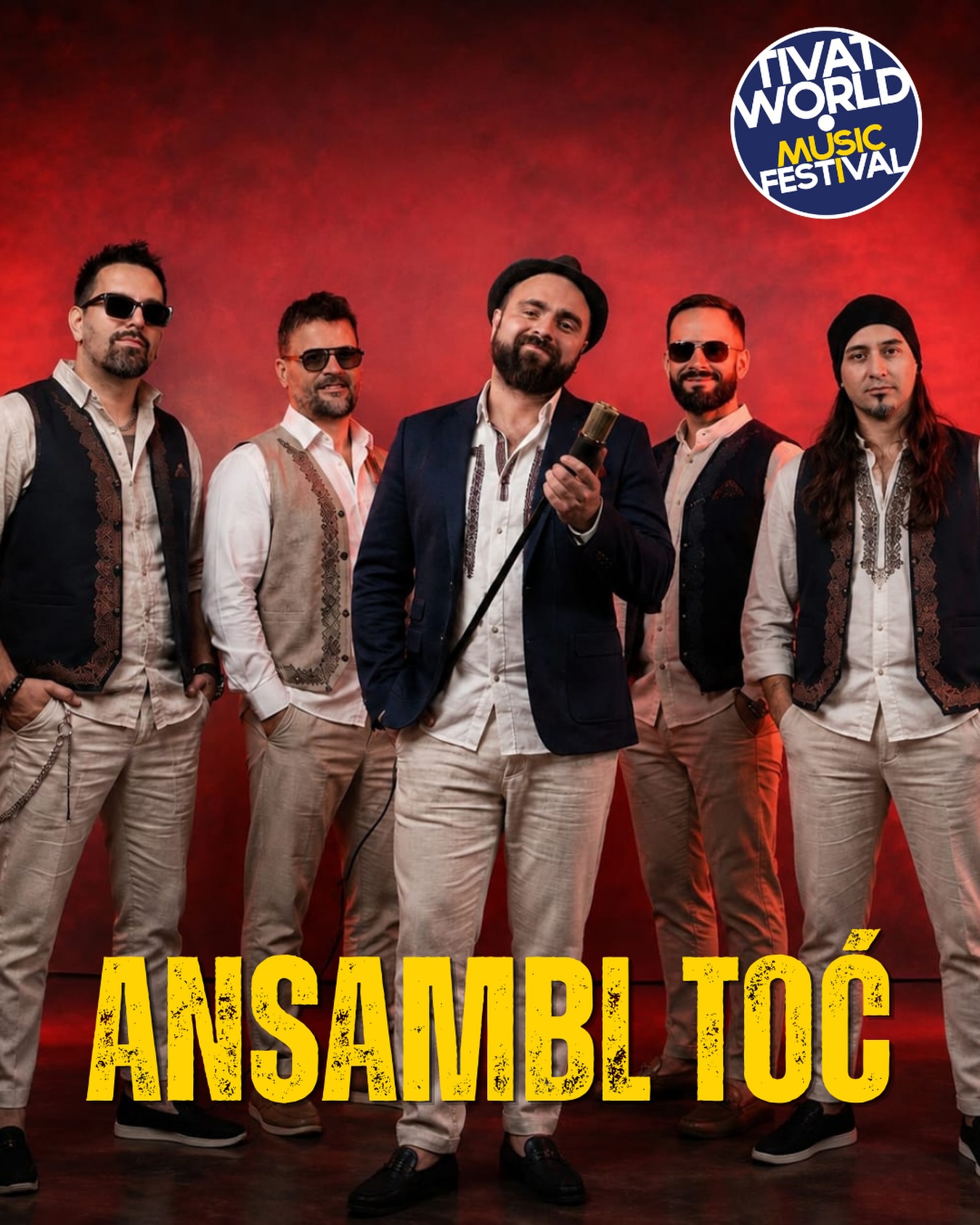 Ansambl Toć na 10. Tivat World Music Festival, Gradska riva Pine