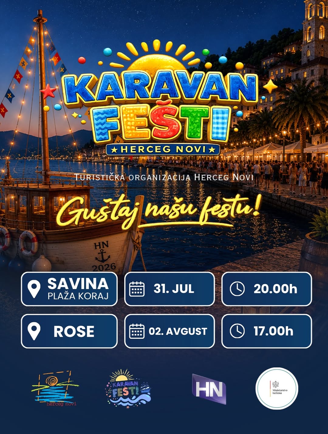 Karavan fešti na Rosama (Guštaj našu feštu!)