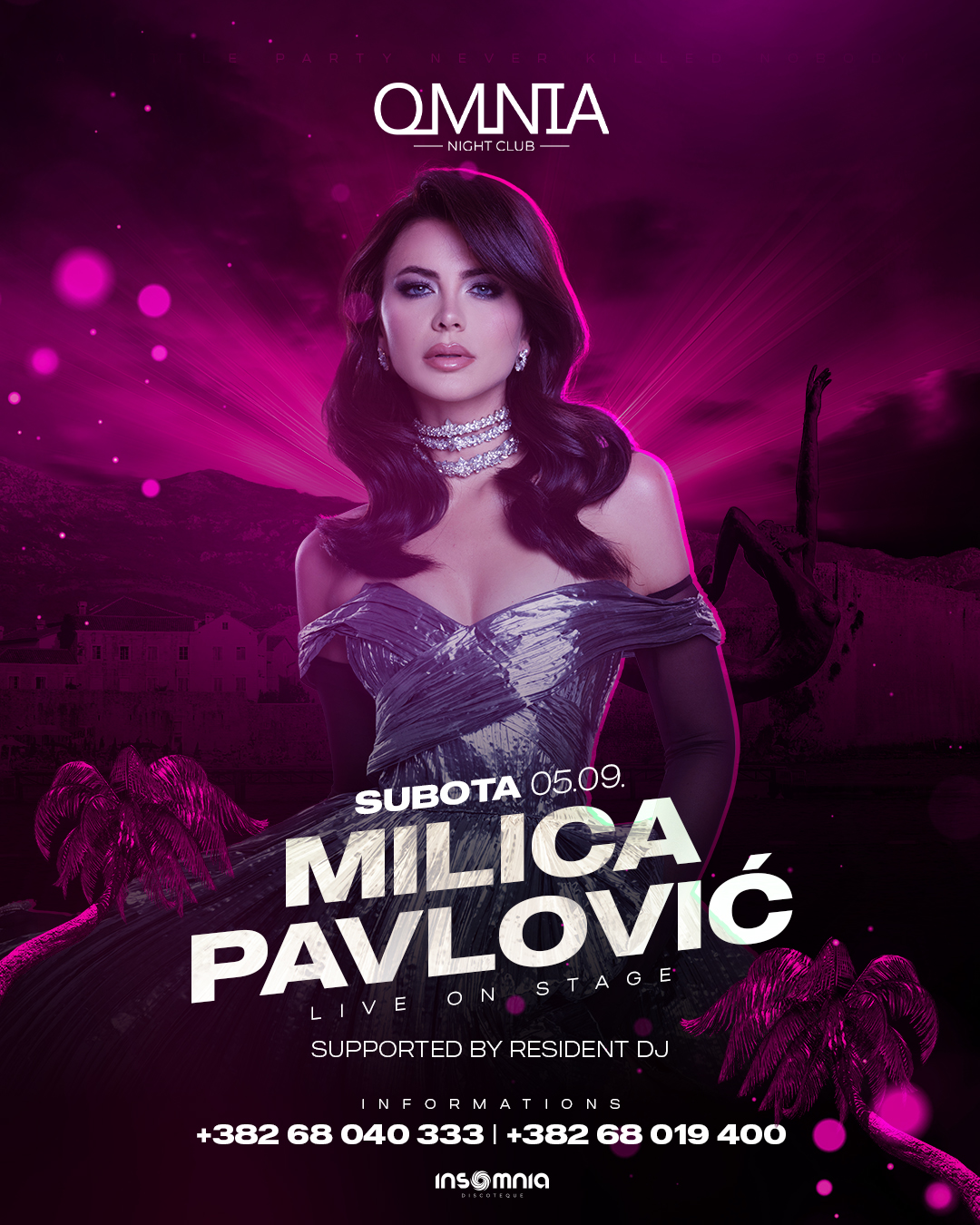 Milica Pavlović @ Omnia Night Club, Omnia Night Club