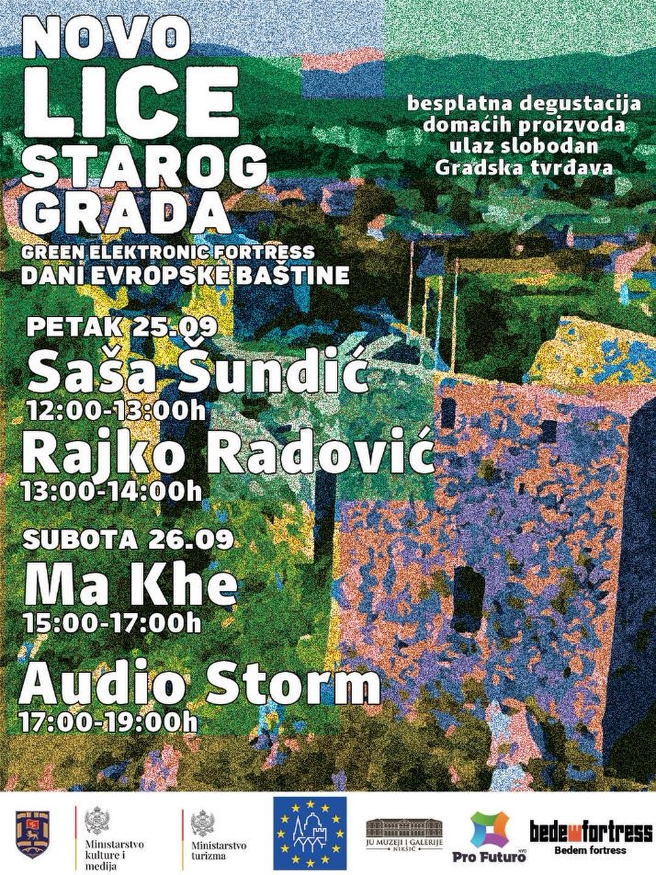 Nastup Saša Sundić, Gradska tvrđava / Bedem fortress, Nikšić