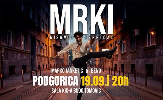MRKI - NISAM TI ISPRIČAO, Velika sala KIC Budo Tomović