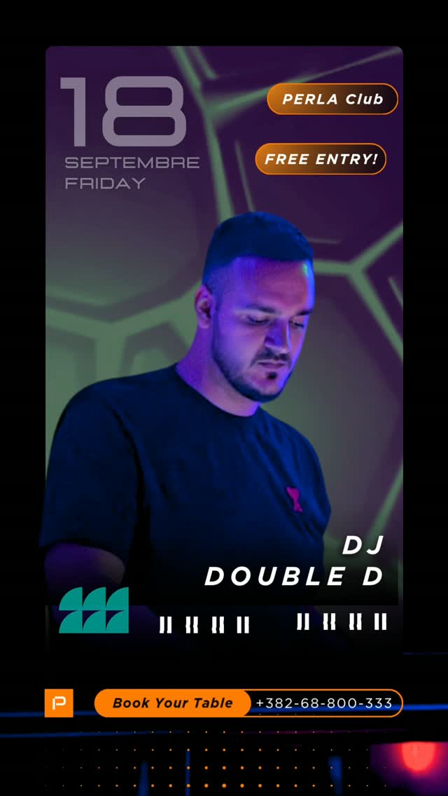 DJ Double D в Perla Club, Perla Club