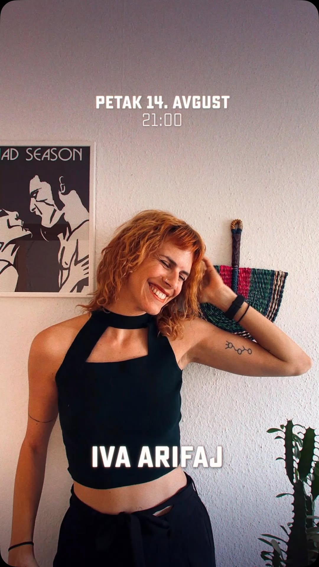 Iva Arifaj, Caffe Radio 2B