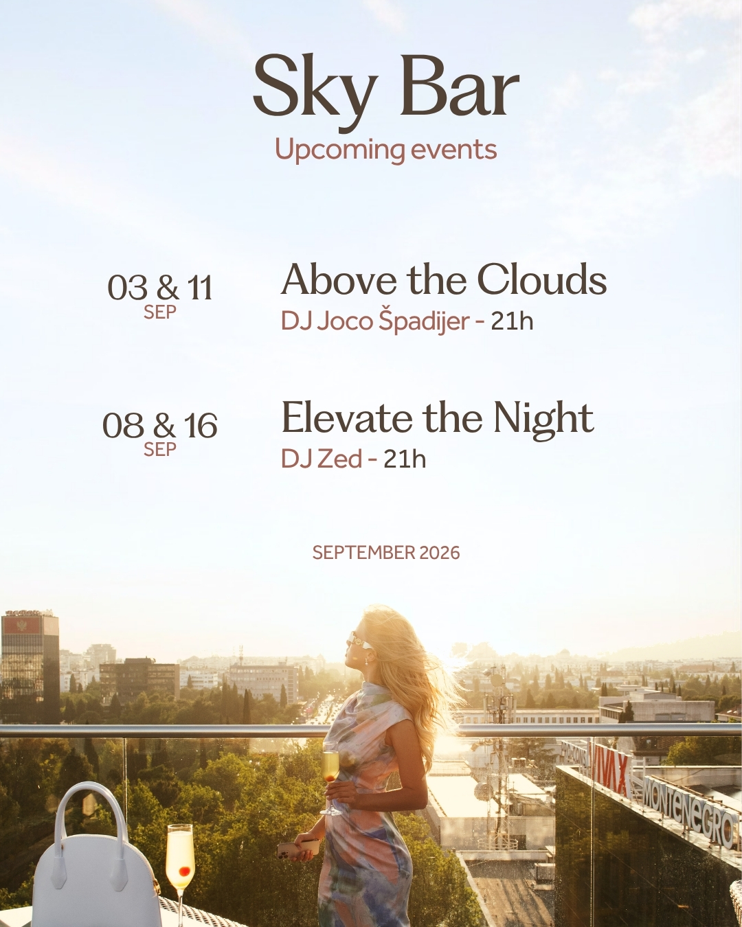 Above the Clouds, Sky Bar