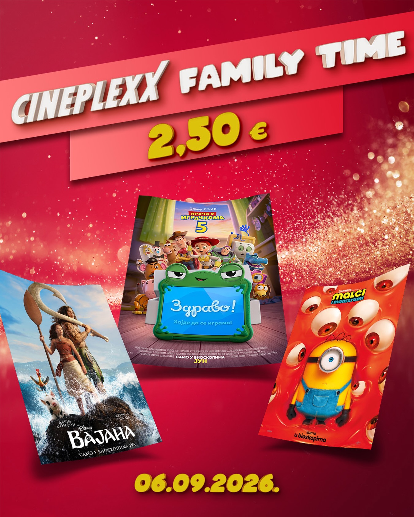 Malci i monstrumi, Cineplexx Big Fashion