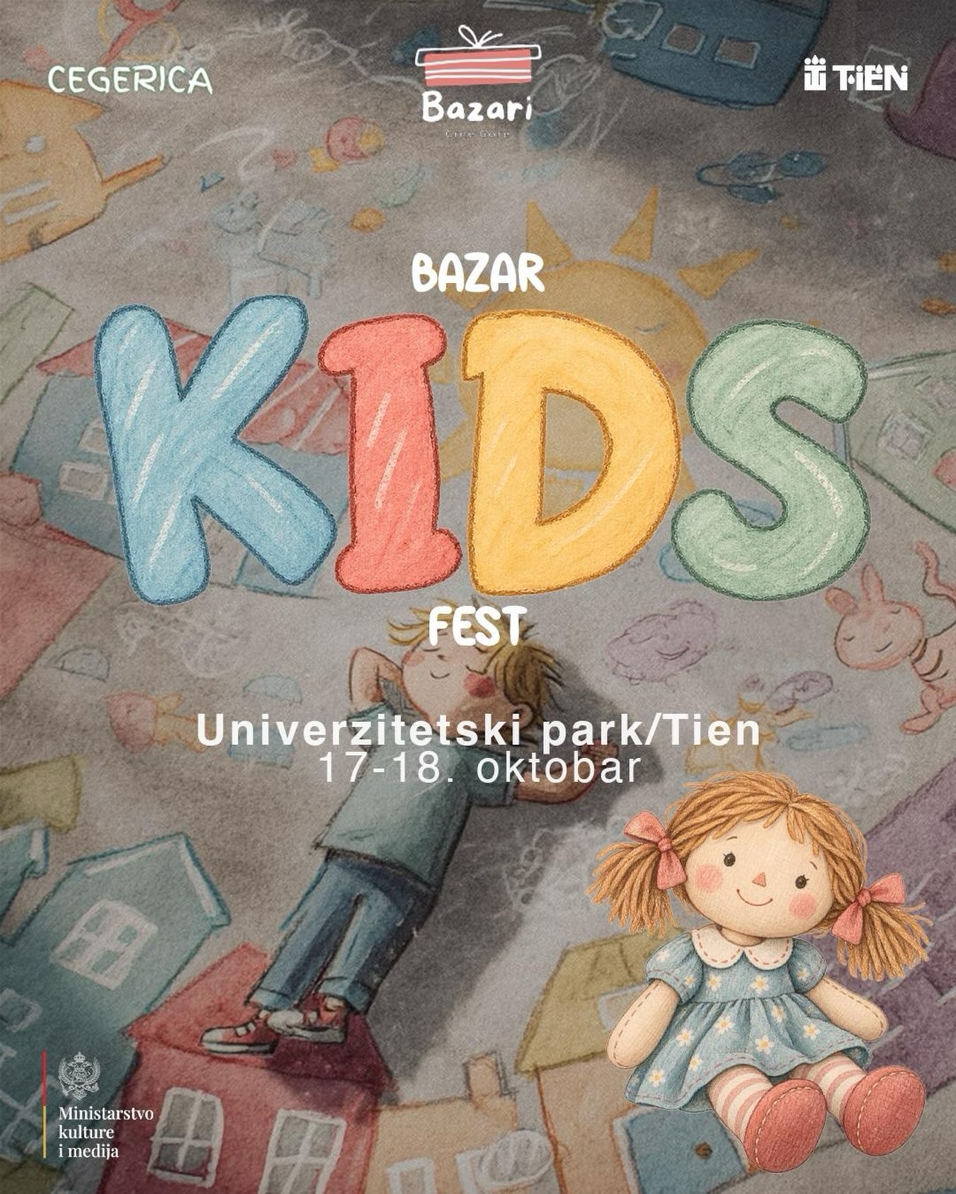 Bazar Kids Fest, Univerzitetski park, kafić TIEN