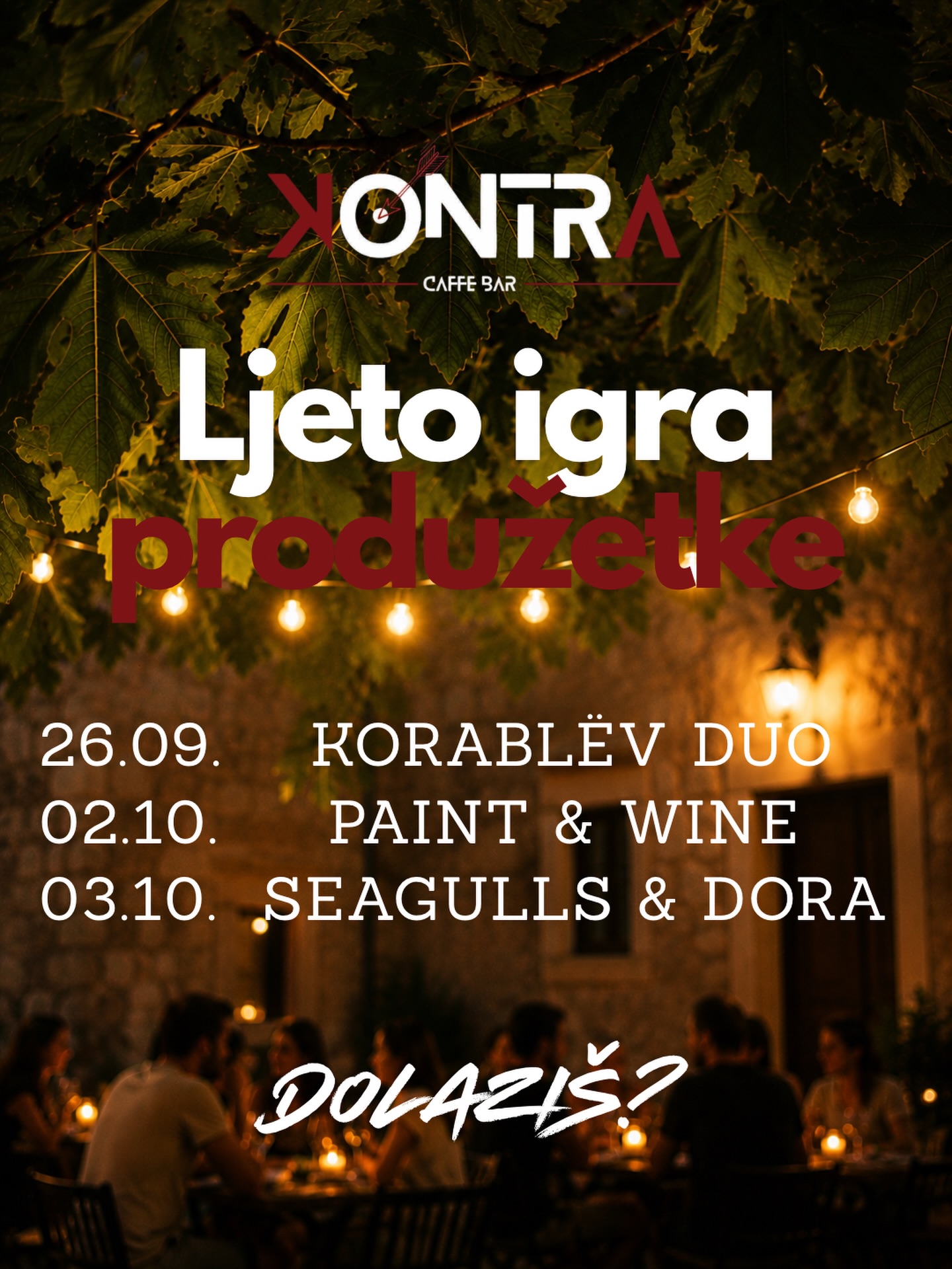 Korablev Duo, Kontra Caffe Bar