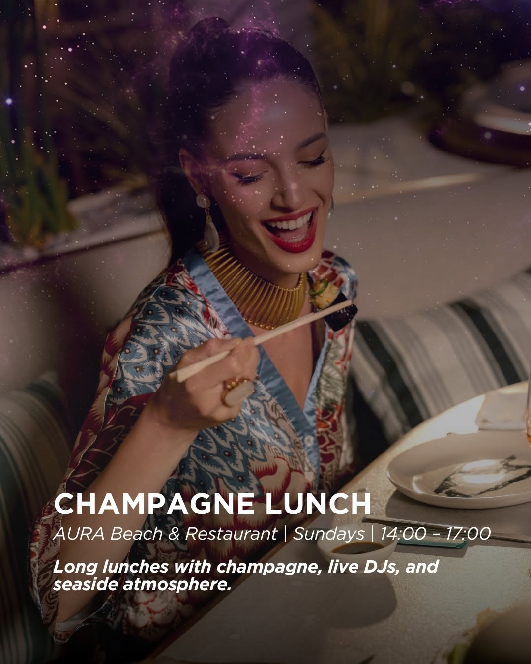 CHAMPAGNE LUNCH