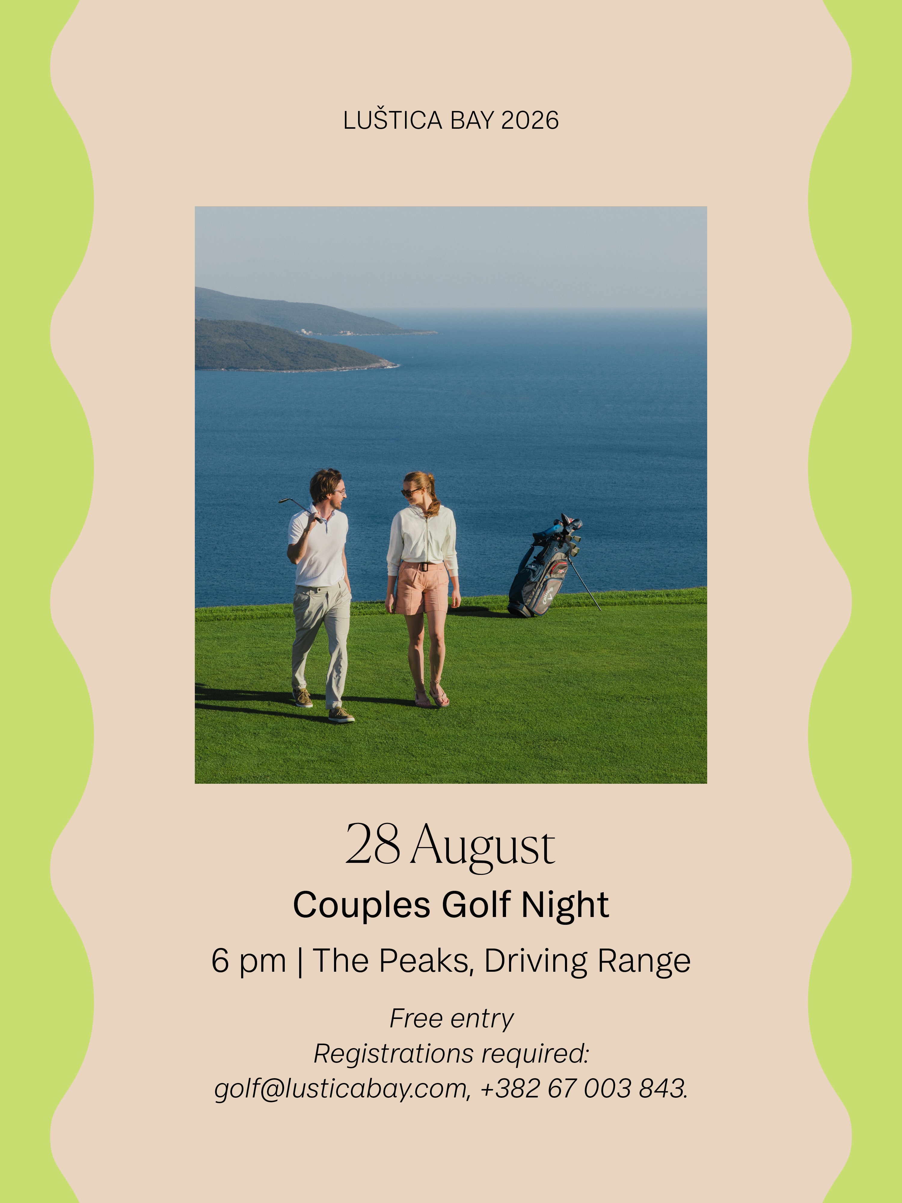 Couples Golf Night, The Peaks; Driving Range
