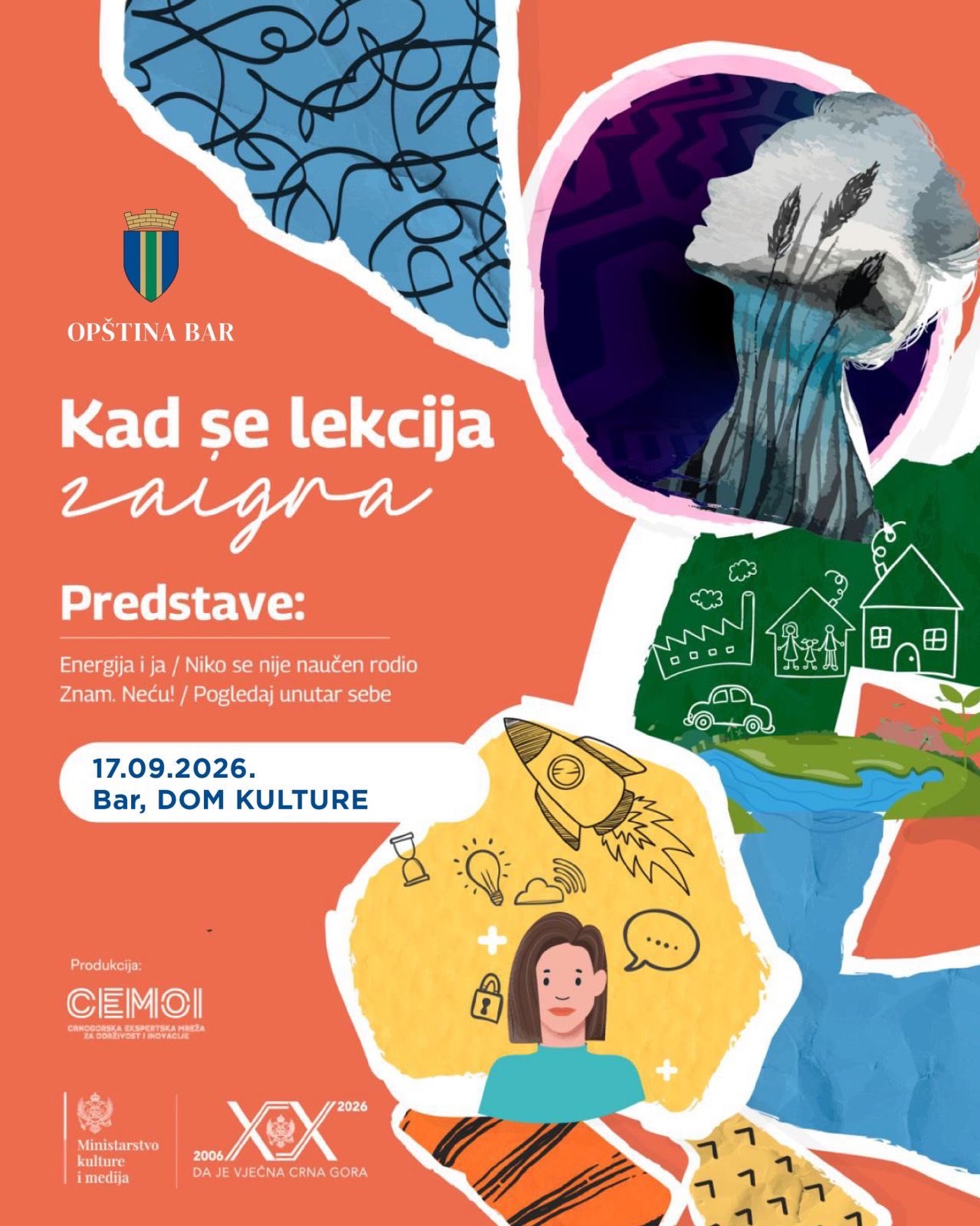 Znam. Neću!, Dom kulture Bar