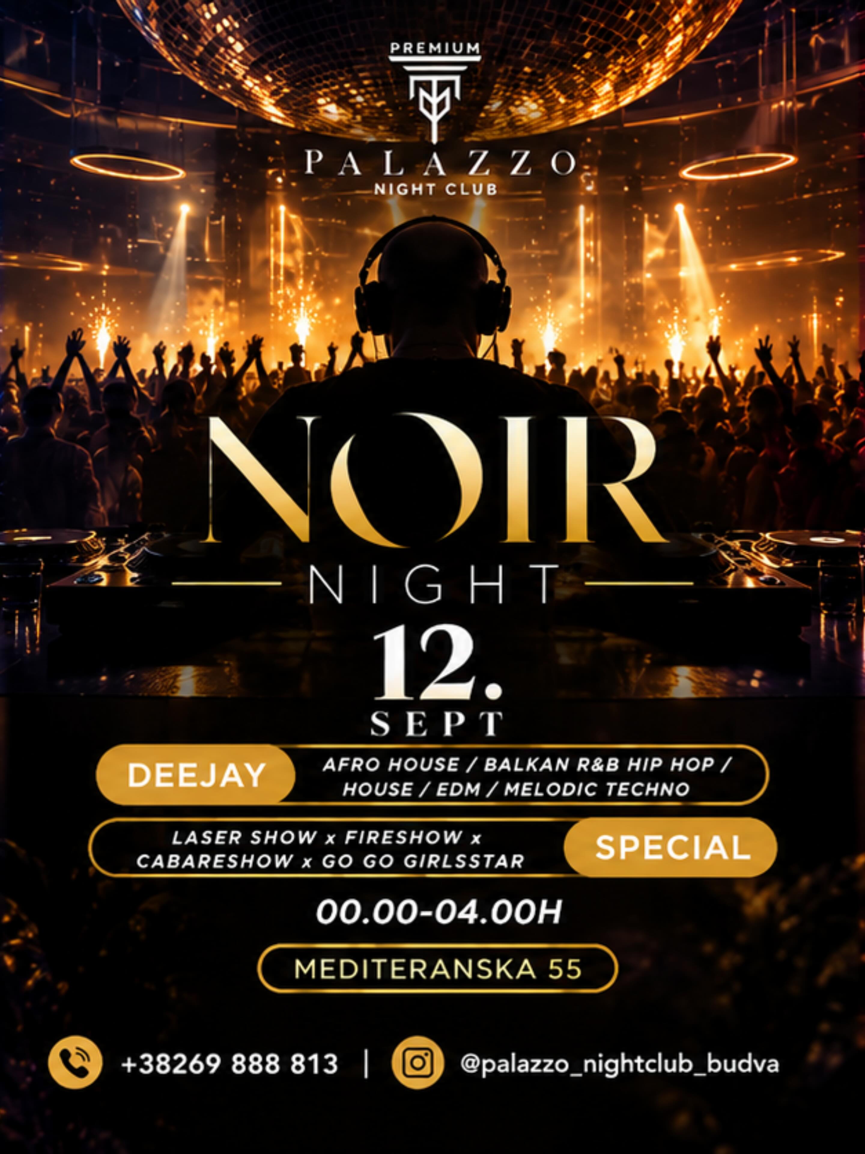 Palazzo Night Club Party, Palazzo Night Club