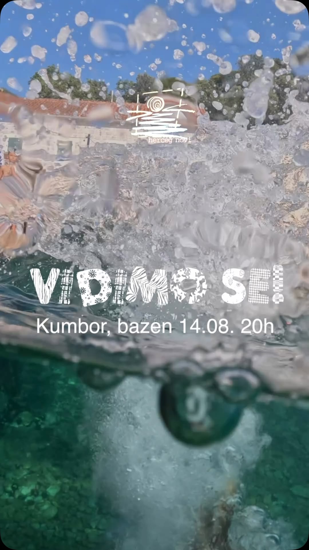 Karavan fešti u Kumboru, Kumbor, bazen