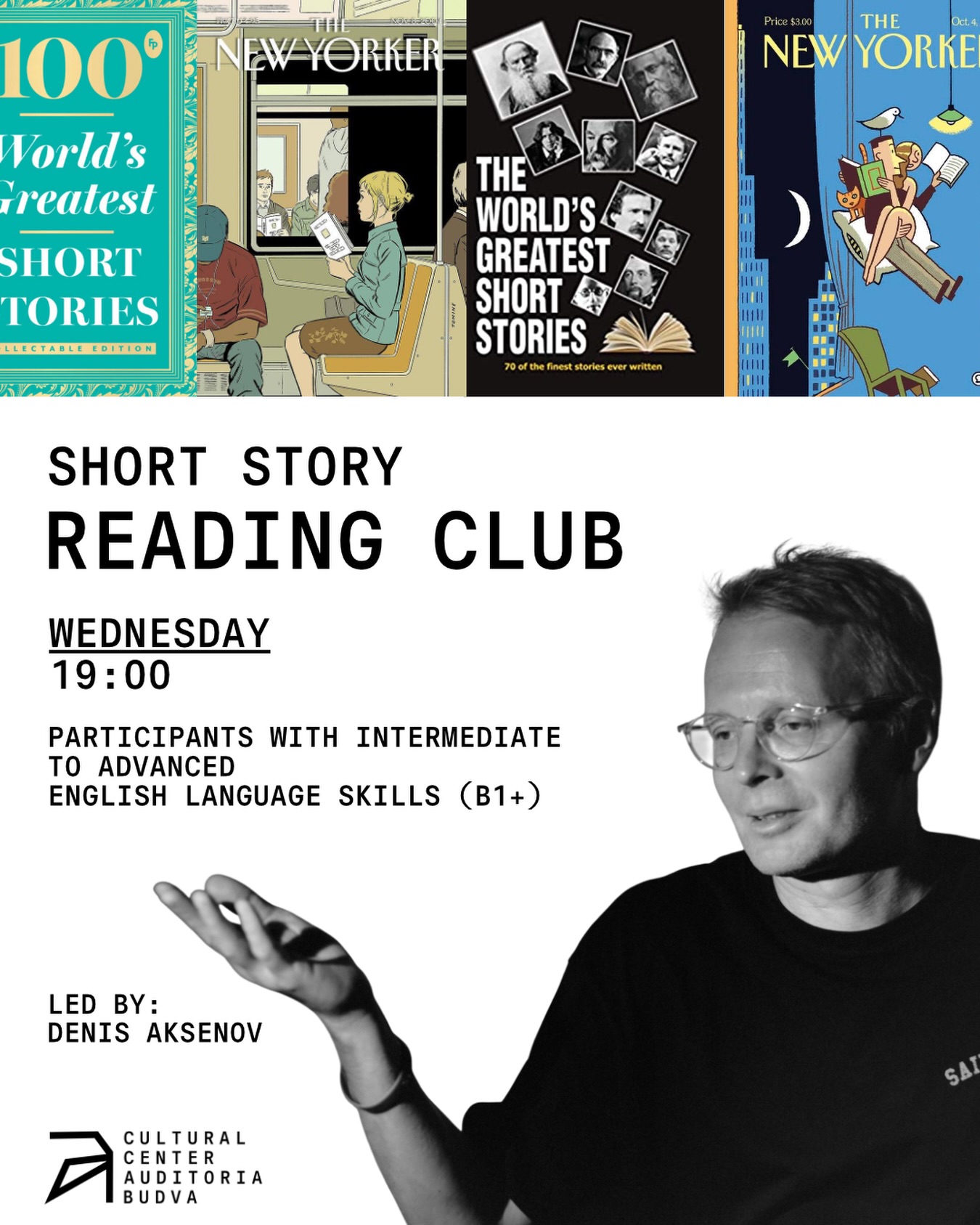 Short Story Club, Auditoria Budva