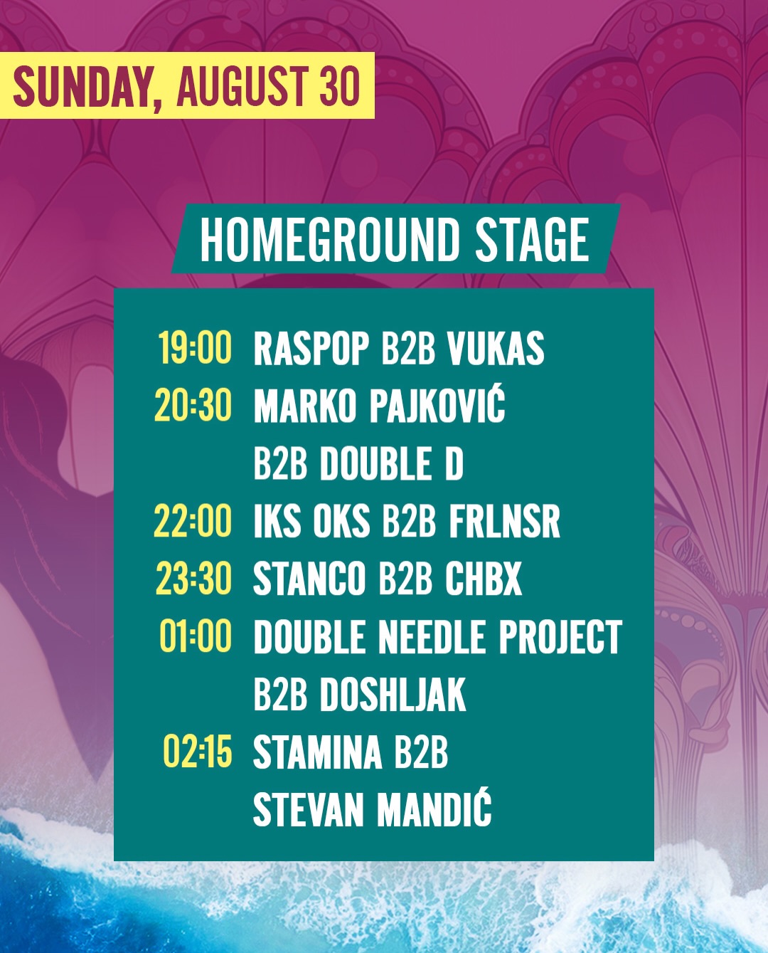 Homeground Stage Sea dance, Homeground Stage, Bečići Beach