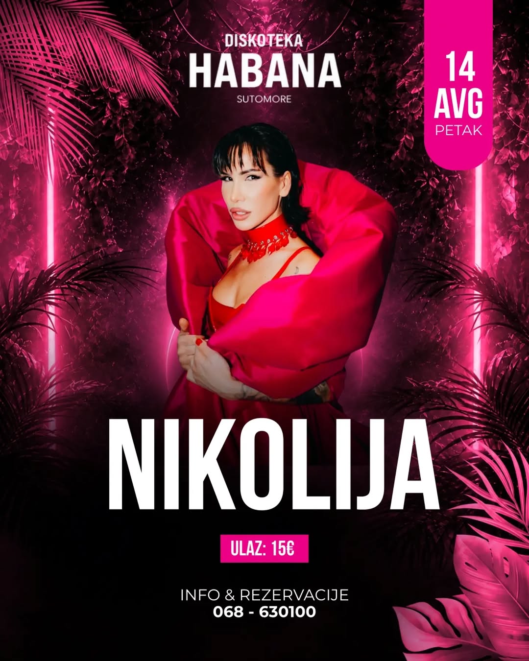 Nikolija @ Diskoteka Havana, Habana