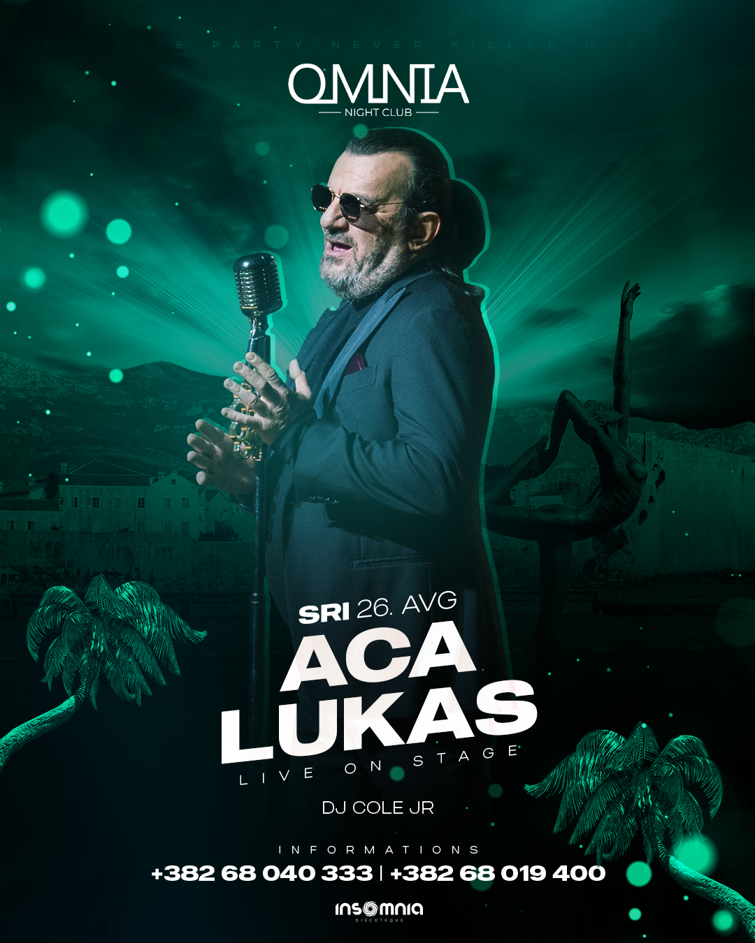 Aca Lukas, Omnia Night Club