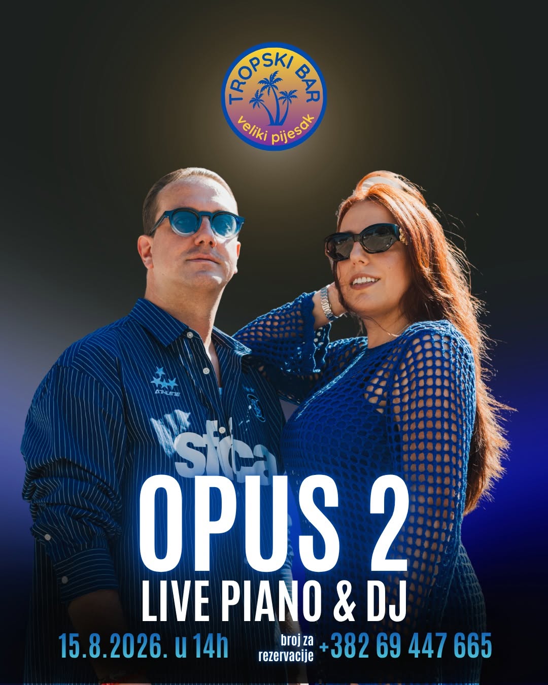 OPUS 2 - Live Piano & DJ, Tropski bar