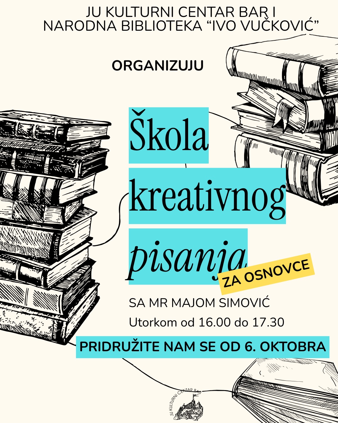 Škola kreativnog pisanja za osnovce, Narodna biblioteka „Ivo Vučković"