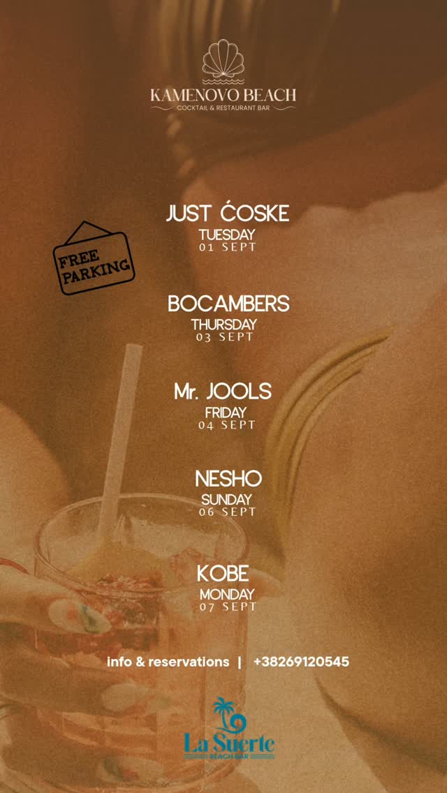 Mr Jools, Kamenovo Beach Bar