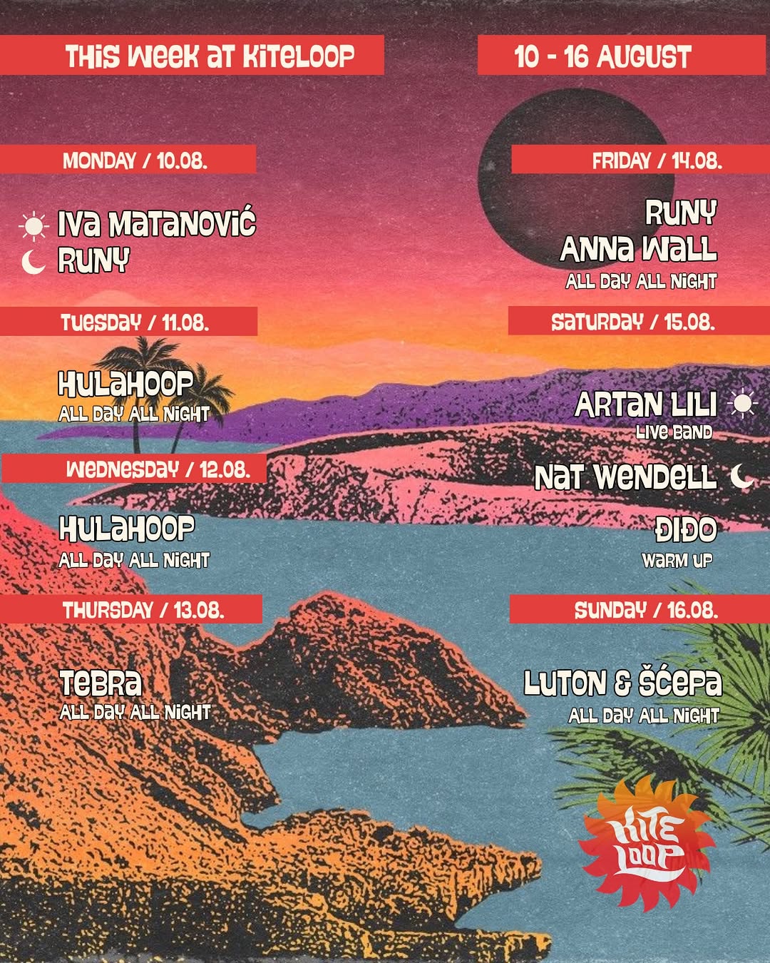 Monday at KiteLoop, Kiteloop Club