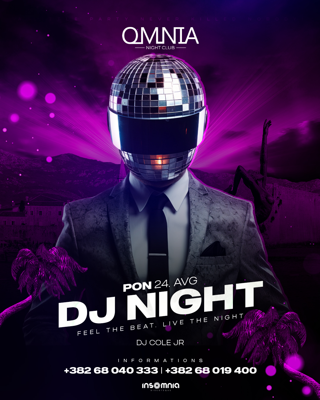 DJ Night - DJ Cole Jr, Omnia Night Club