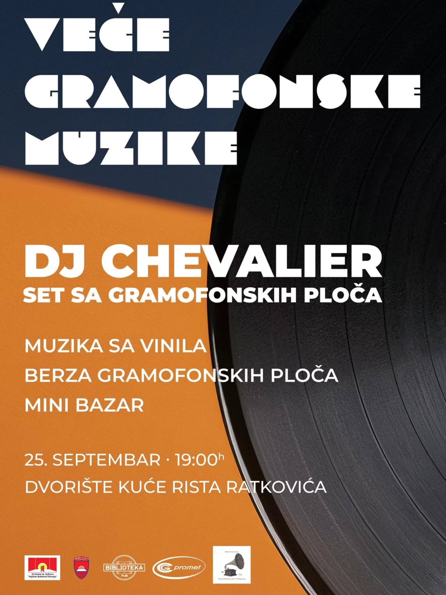 DJ Chevalier -- Set sa gramofonskih ploča, Dvorište Kuće Rista Ratkovića, Bijelo Polje