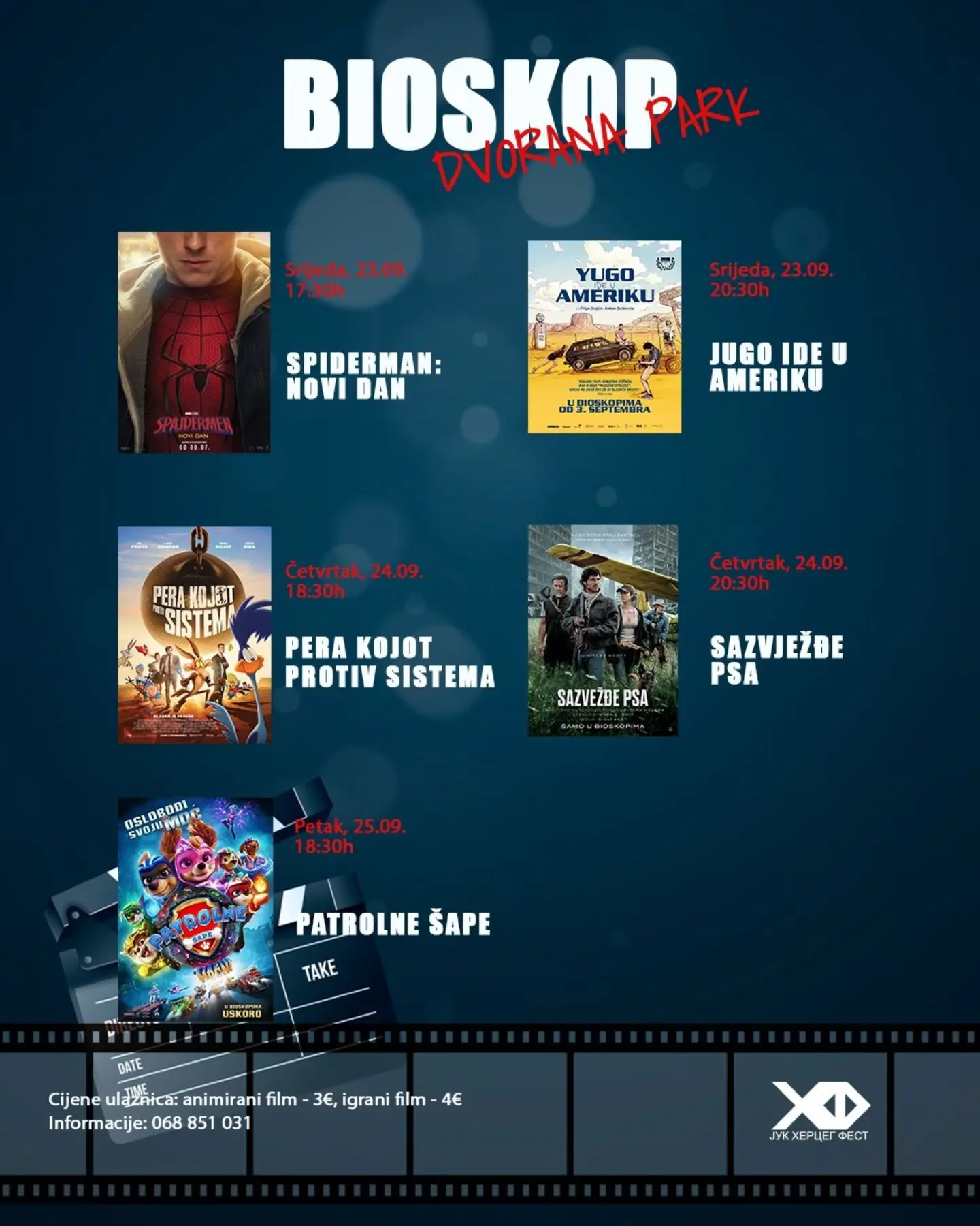 SPIDERMAN: NOVI DAN, Dvorana Park
