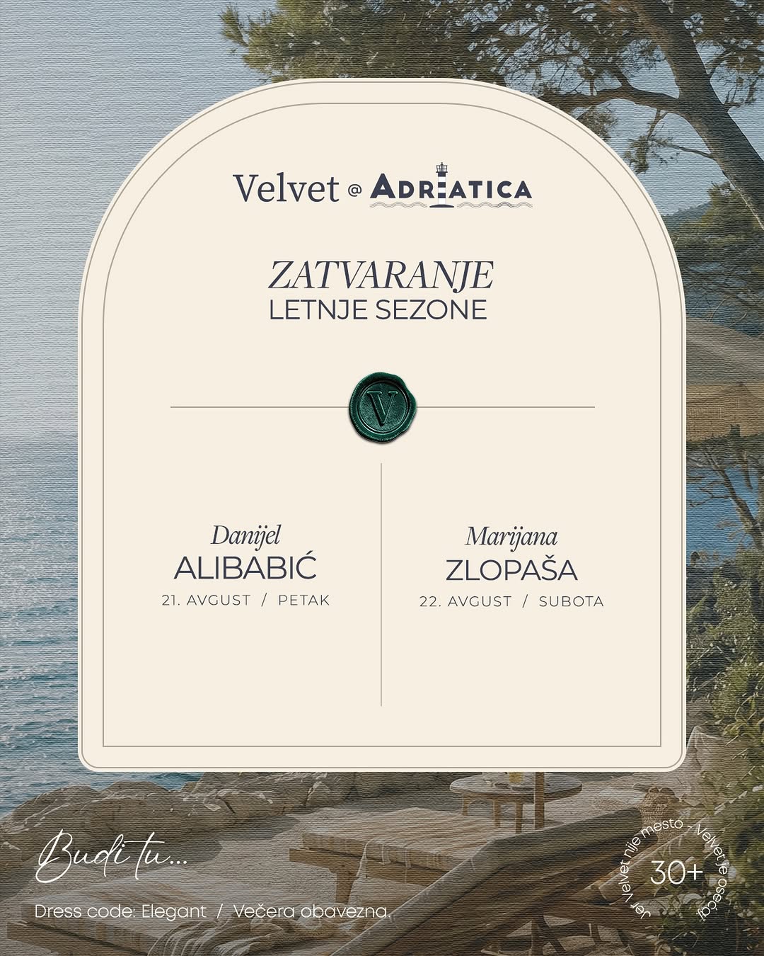 Zatvaranje letnje sezone - Velvet @ Adriatica, Velvet @ Adriatica