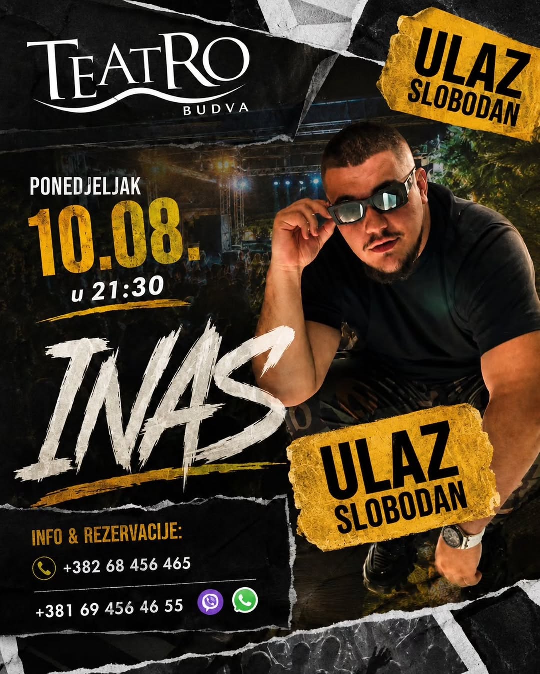 INAS, Teatro Budva