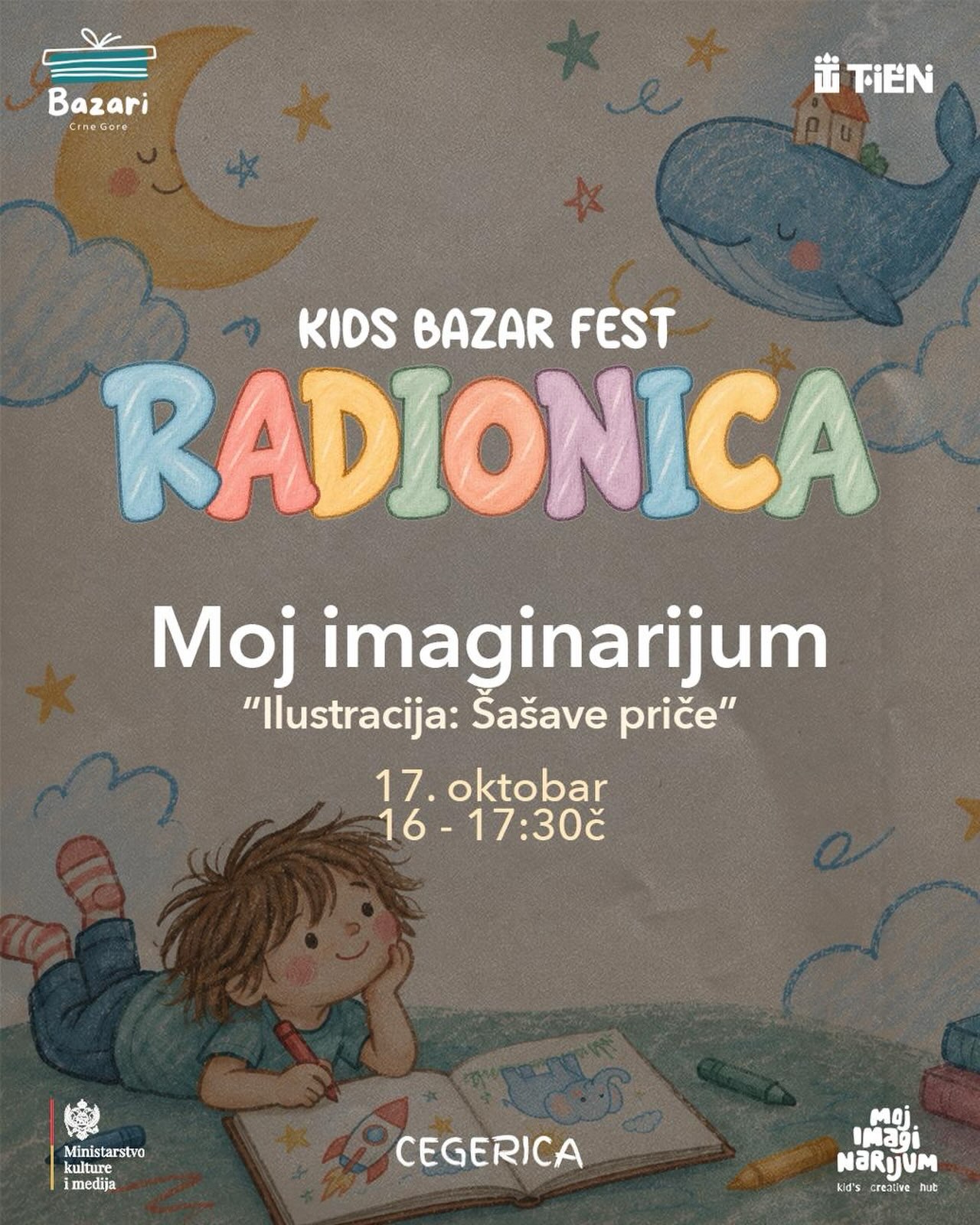 Moj imaginarijum - „Ilustracije: Šašave priče", KIC Bazari