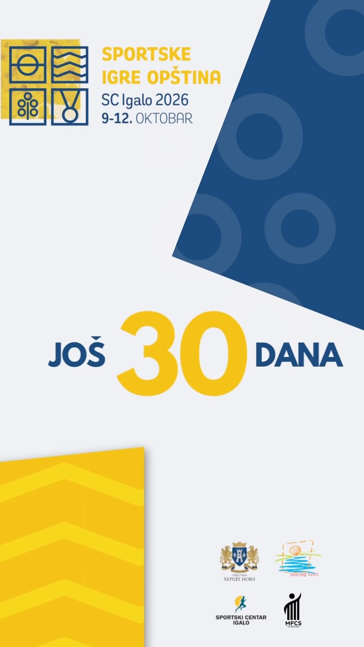 Sportske igre opštine SC Igalo 2026, Sportski centar Igalo
