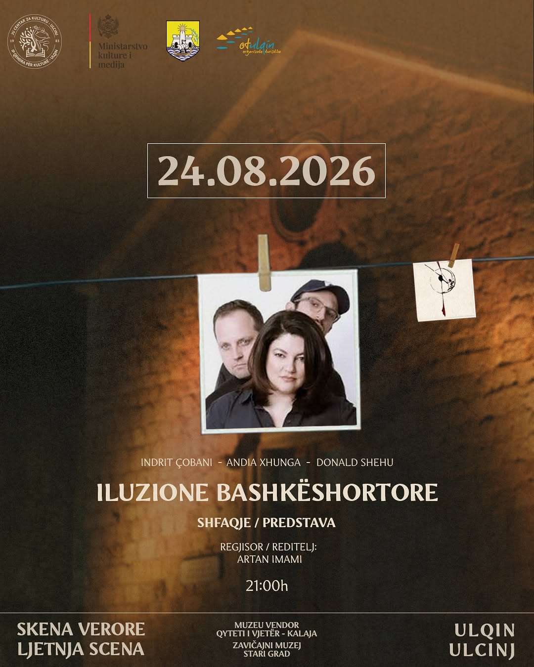 Iluzione bashkëshortore / Bračne iluzije, Zavičajni muzej, Stari grad Ulcinj