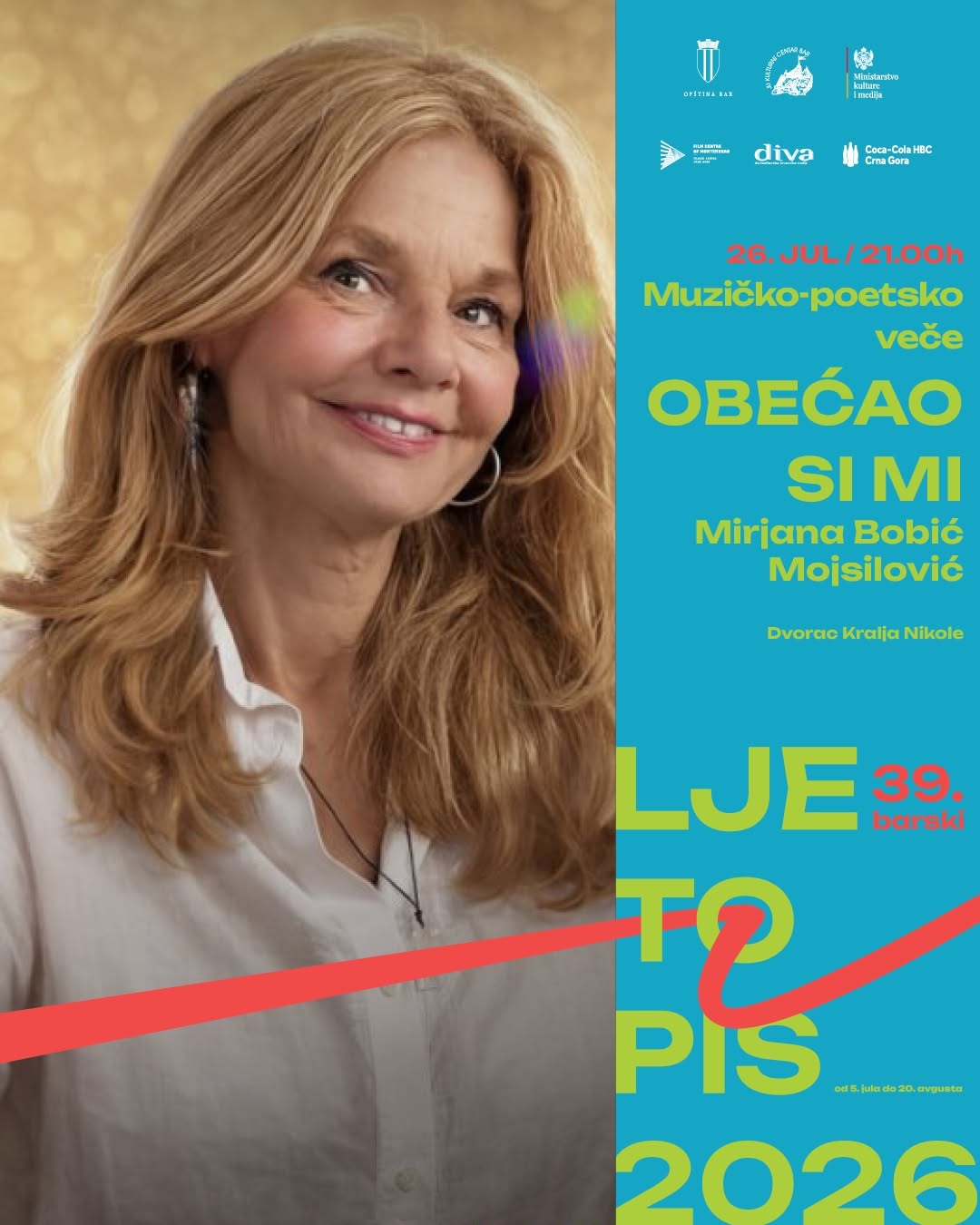 Muzičko-poetsko veče „Obećao si mi..."