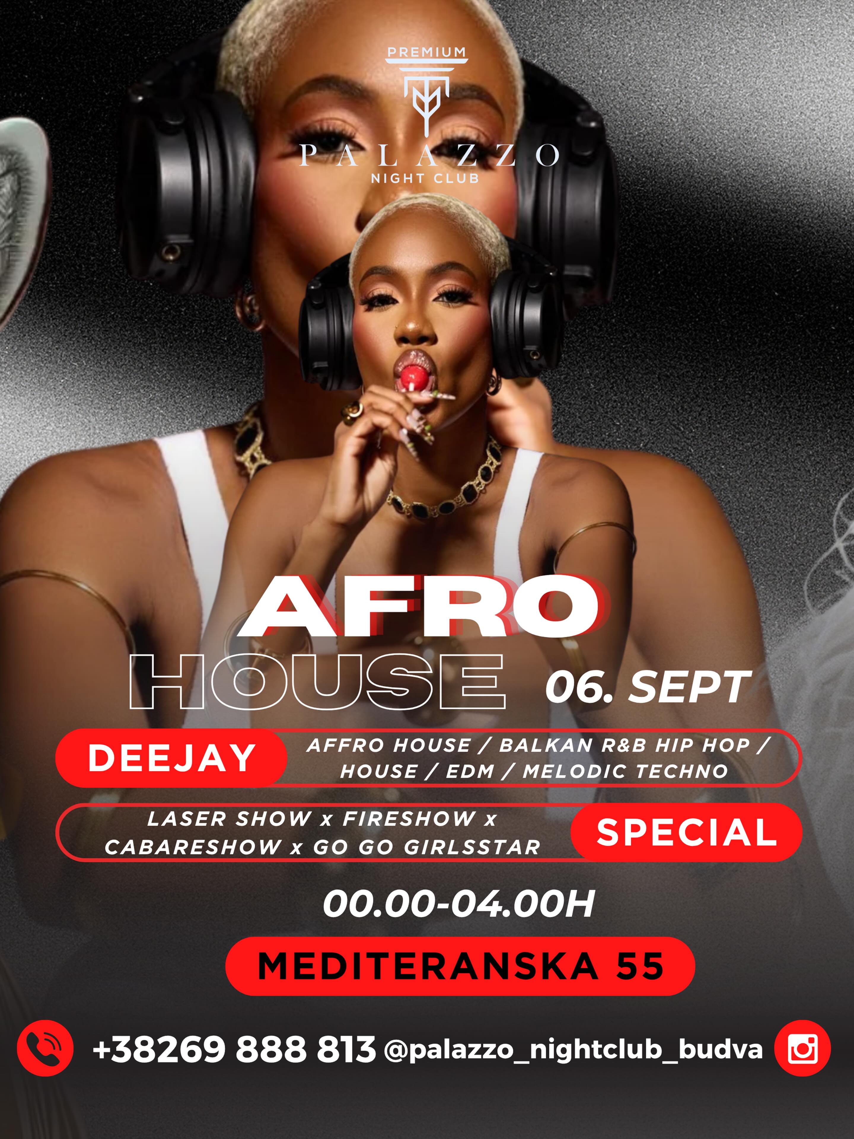 AFRO, Palazzo Night Club