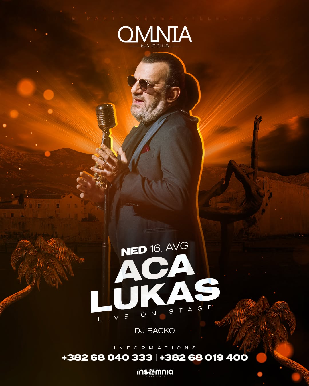 Aca Lukas, Omnia Night Club