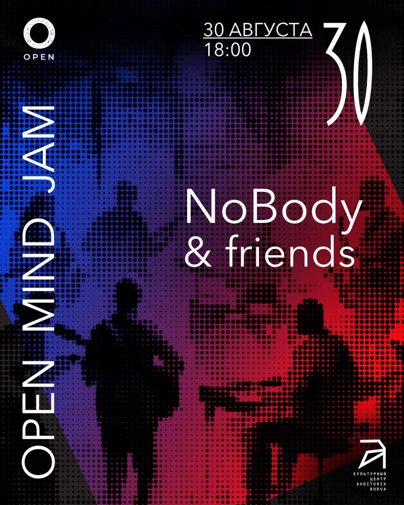 Open Mind Jam, Auditoria Budva